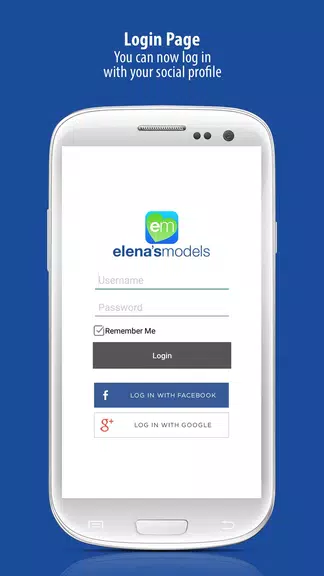 Elena’s Models Dating App Capture d'écran 1