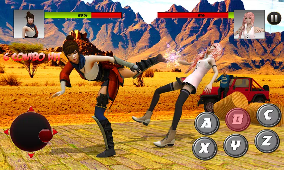 Women Kung Fu Fighting Screenshot 2