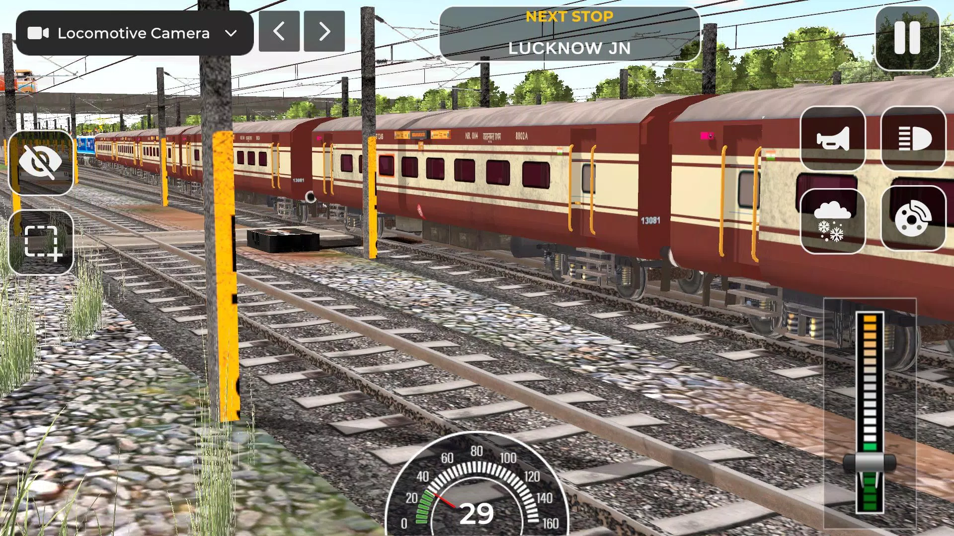 Indian Railway Train Simulator 스크린샷 4