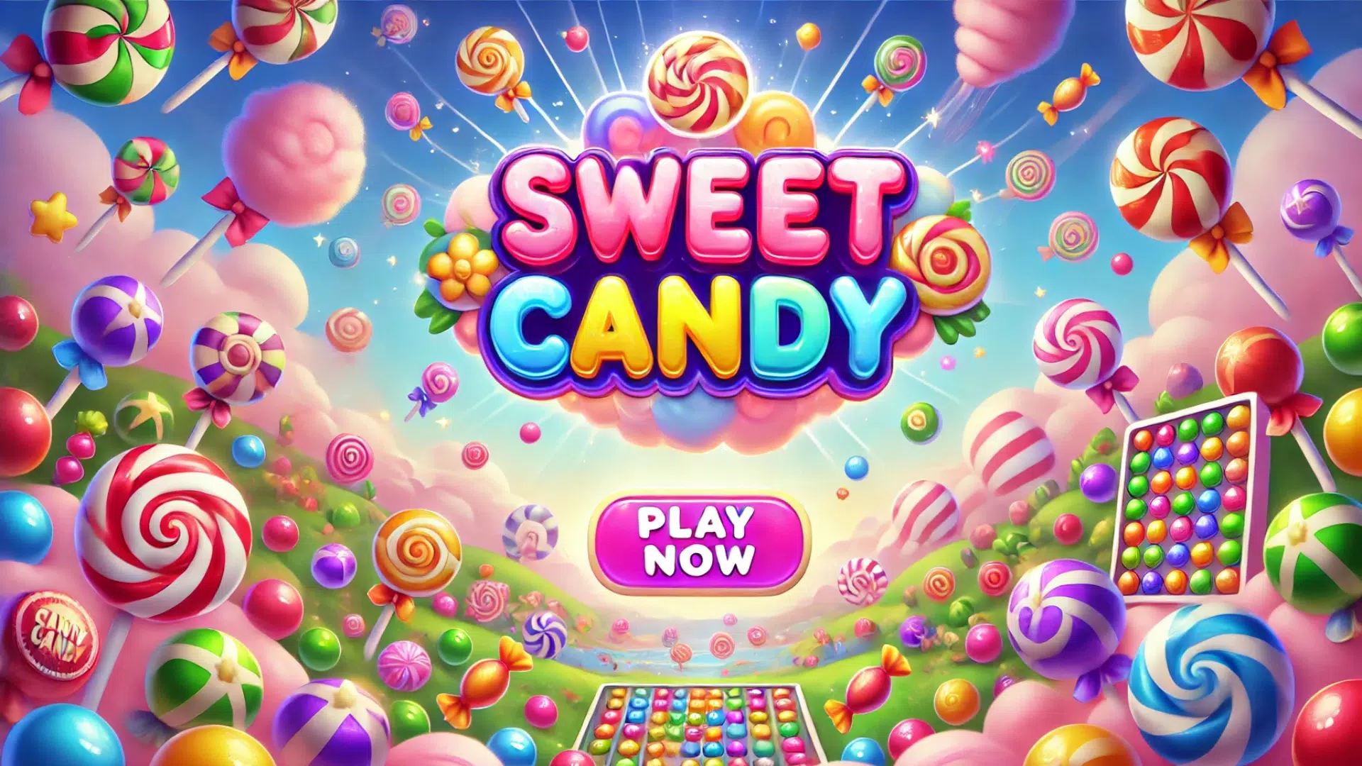 Sweet Candy - Match 3 Puzzle Capture d'écran 1