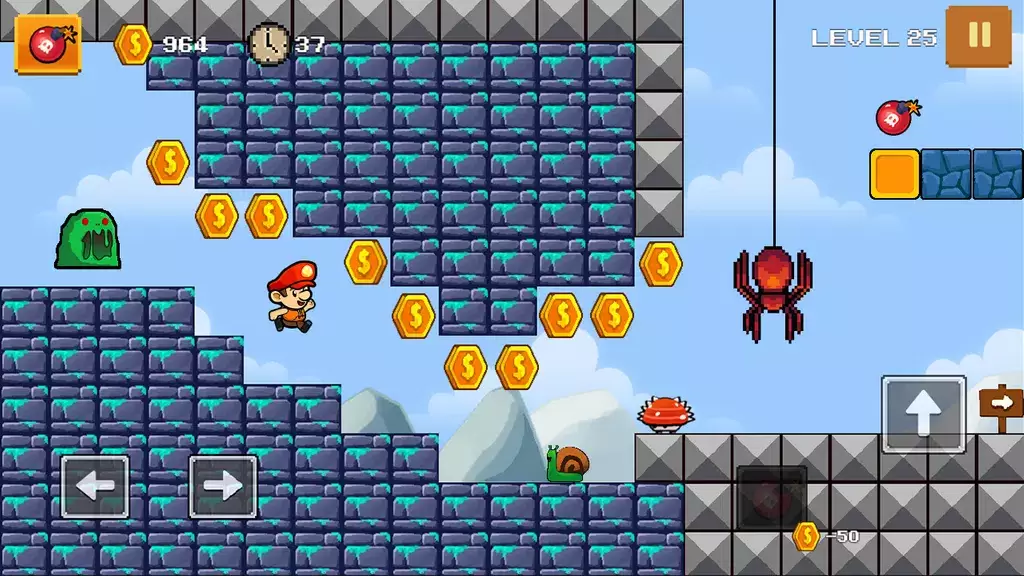 Super Dan’s World - Run Game Captura de tela 4