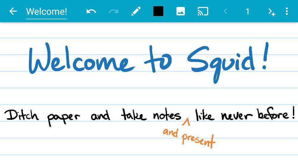 Squid: Take Notes, Markup PDFs Screenshot 1