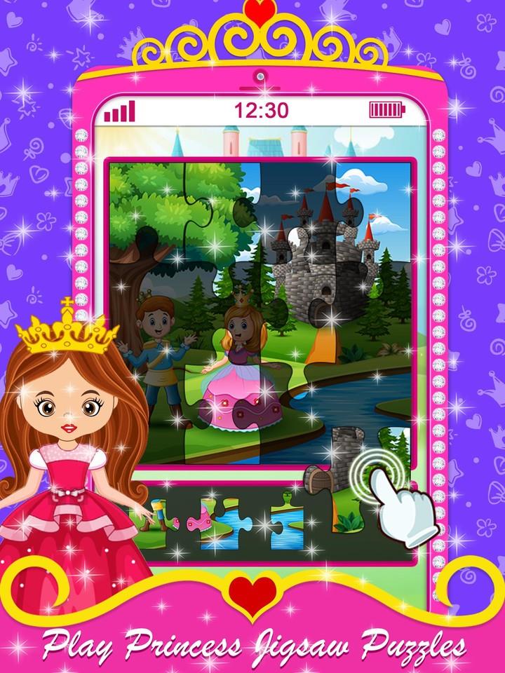 Princess Baby Phone Games Captura de tela 4