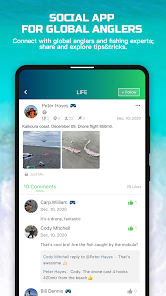 Rippton–Social  Fishing App, Fishing Map, Logbook应用截图第2张