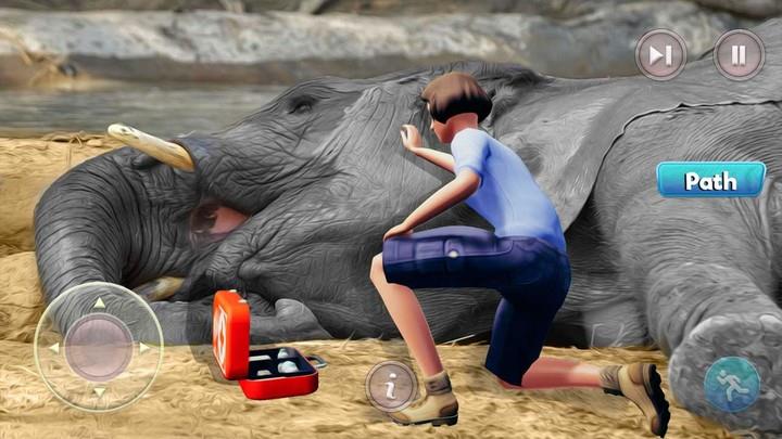 Wonder Animal Zoo Park Games Captura de pantalla 3