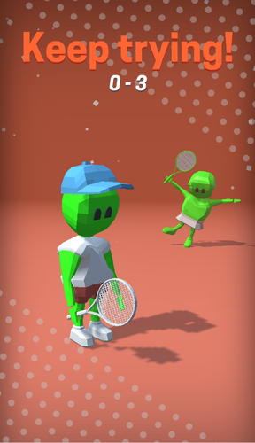 lawn tennis games - 3D offline Capture d'écran 2