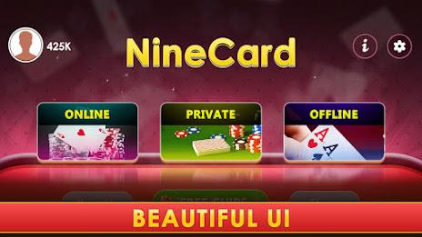 Nine Card Brag - Kitti Capture d'écran 4