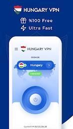 VPN Hungary - Get Hungary IP स्क्रीनशॉट 1