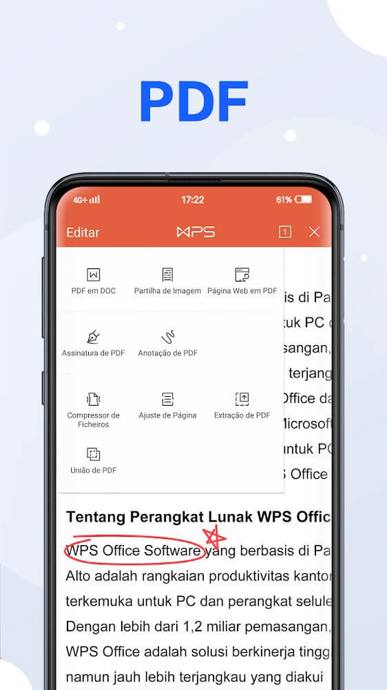 WPS Office Lite Mod Captura de pantalla 2