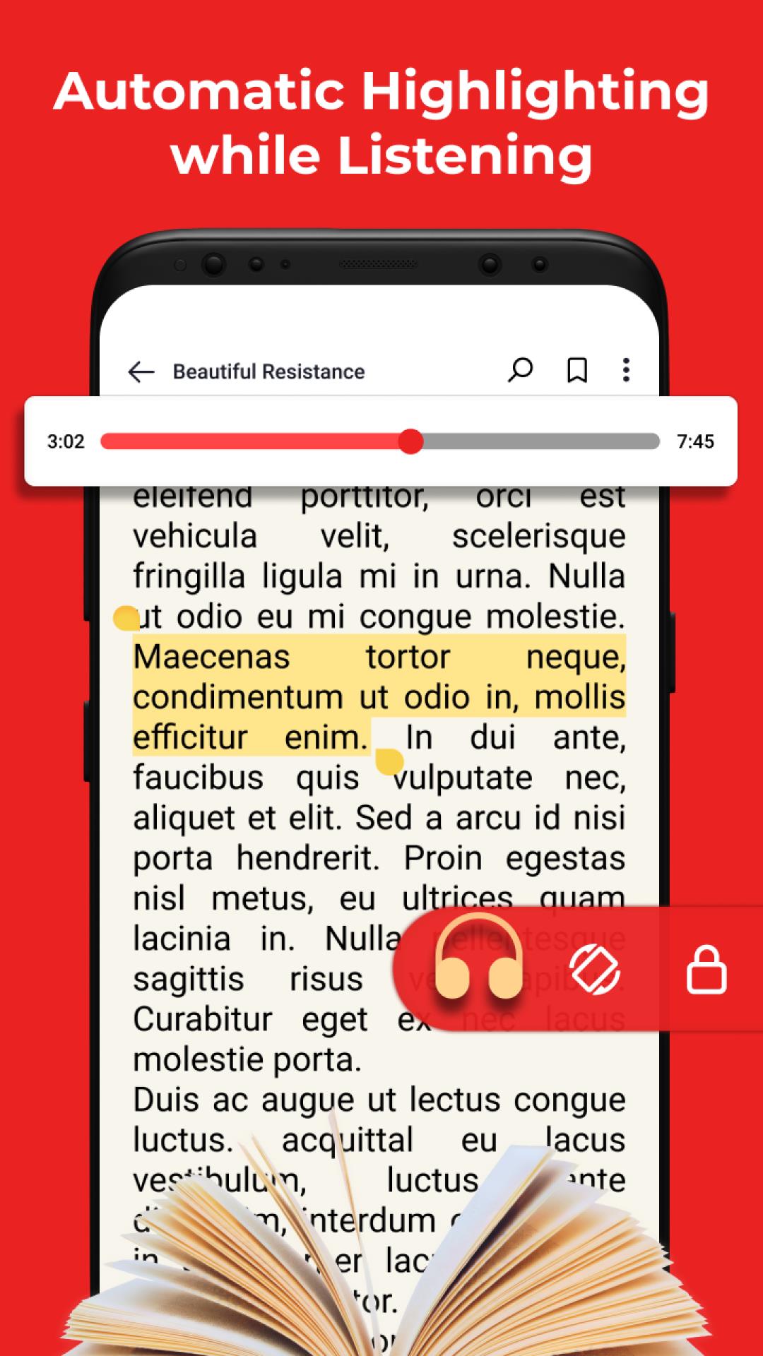 PDF Speaker & PDF Reader Captura de pantalla 4