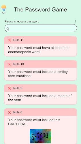 The Password Game Capture d'écran 4