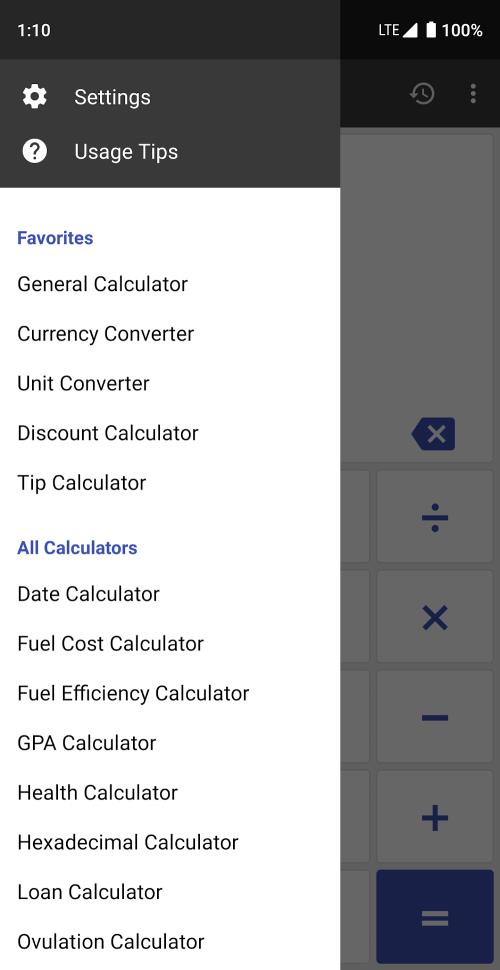 ClevCalc - Calculator应用截图第1张