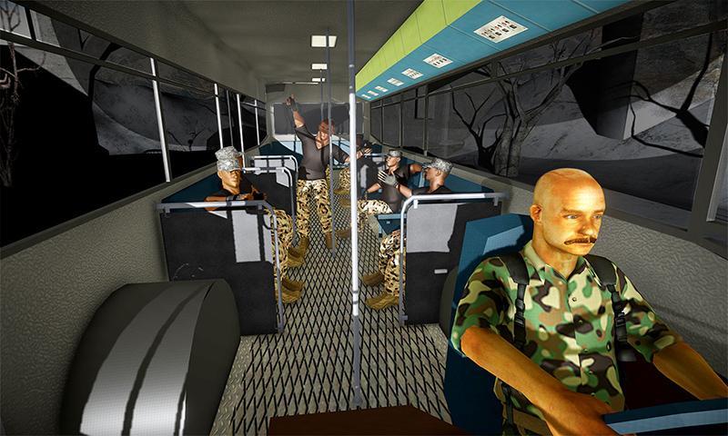 Army Bus Driving Simulator应用截图第3张