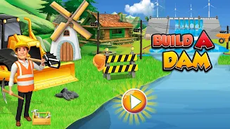 Build Dam Simulator City Game Скриншот 4