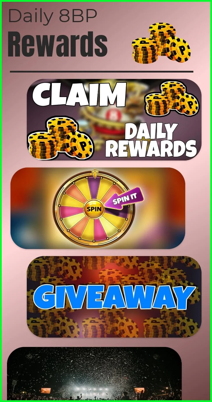 8Ball Pool free coins & cash rewards Captura de pantalla 3