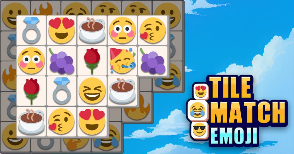 Tile Match Emoji -Triple Tile स्क्रीनशॉट 1