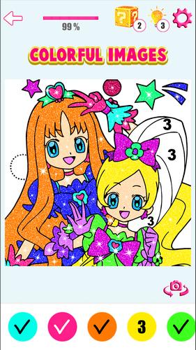 Anime Manga Color By Number 스크린샷 3