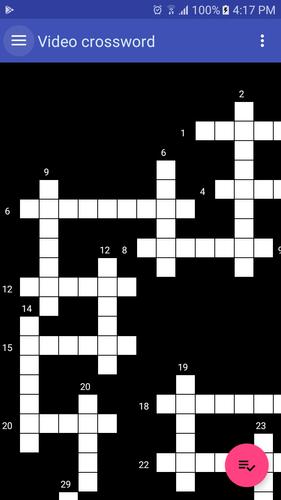Video Crossword Captura de tela 1