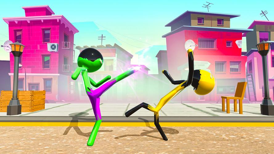 Stickman Ninja Fight: Ropehero應用截圖第1張
