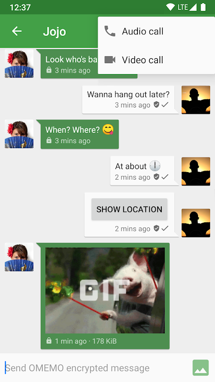 Conversations (Jabber / XMPP) Screenshot 3