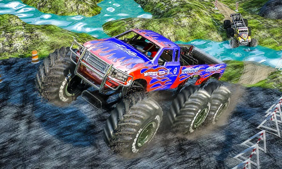 Monster 4x4 Offroad Jeep Stunt Racing 2019 स्क्रीनशॉट 1