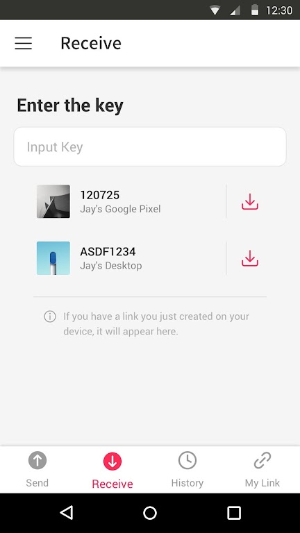 Send Anywhere (File Transfer) Capture d'écran 3
