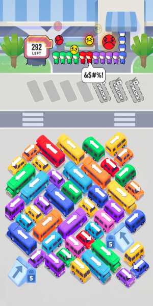 Bus Frenzy : Station Shuffle 스크린샷 3