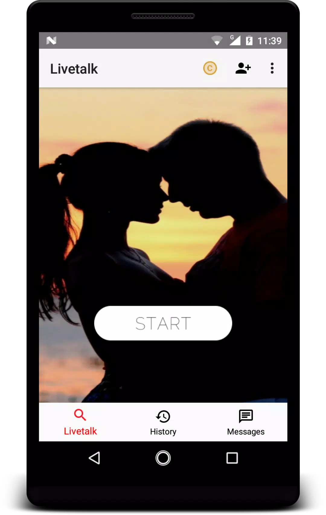 Livetalk - Live Video Chat Captura de tela 1