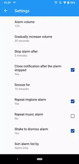Sun Alarm Screenshot 3