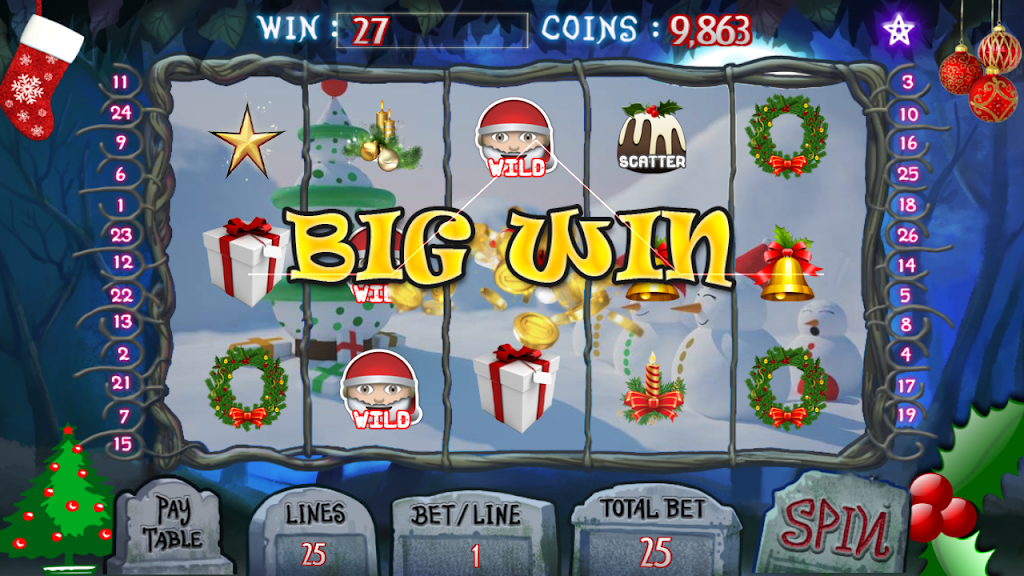 Christmas Jackpot : Real Casino Slot Master 777 Screenshot 4