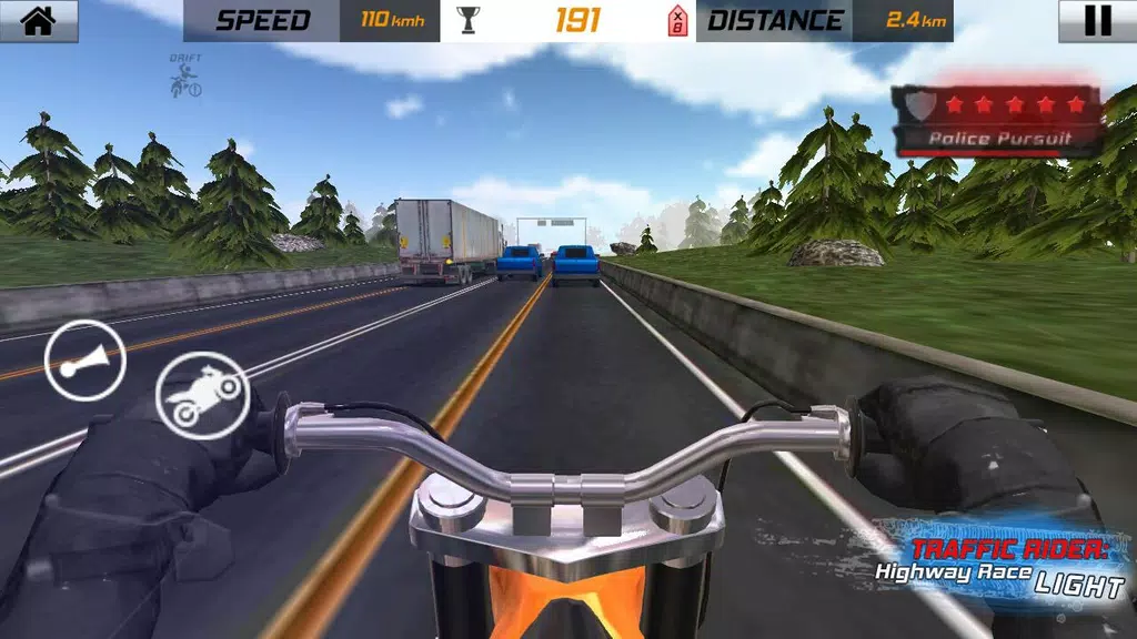 Traffic Rider: Highway Race Li 스크린샷 3