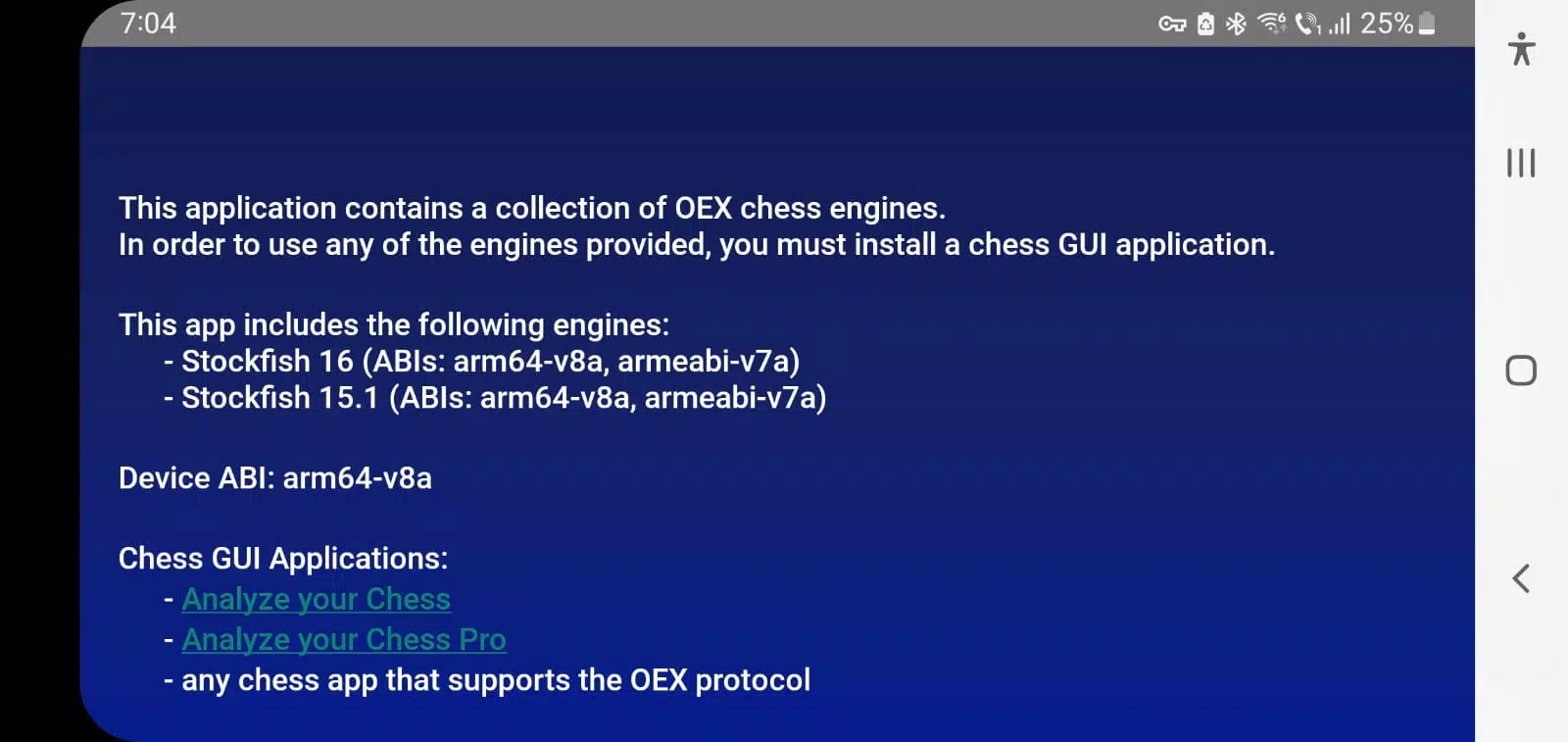 Chess Engines スクリーンショット 1