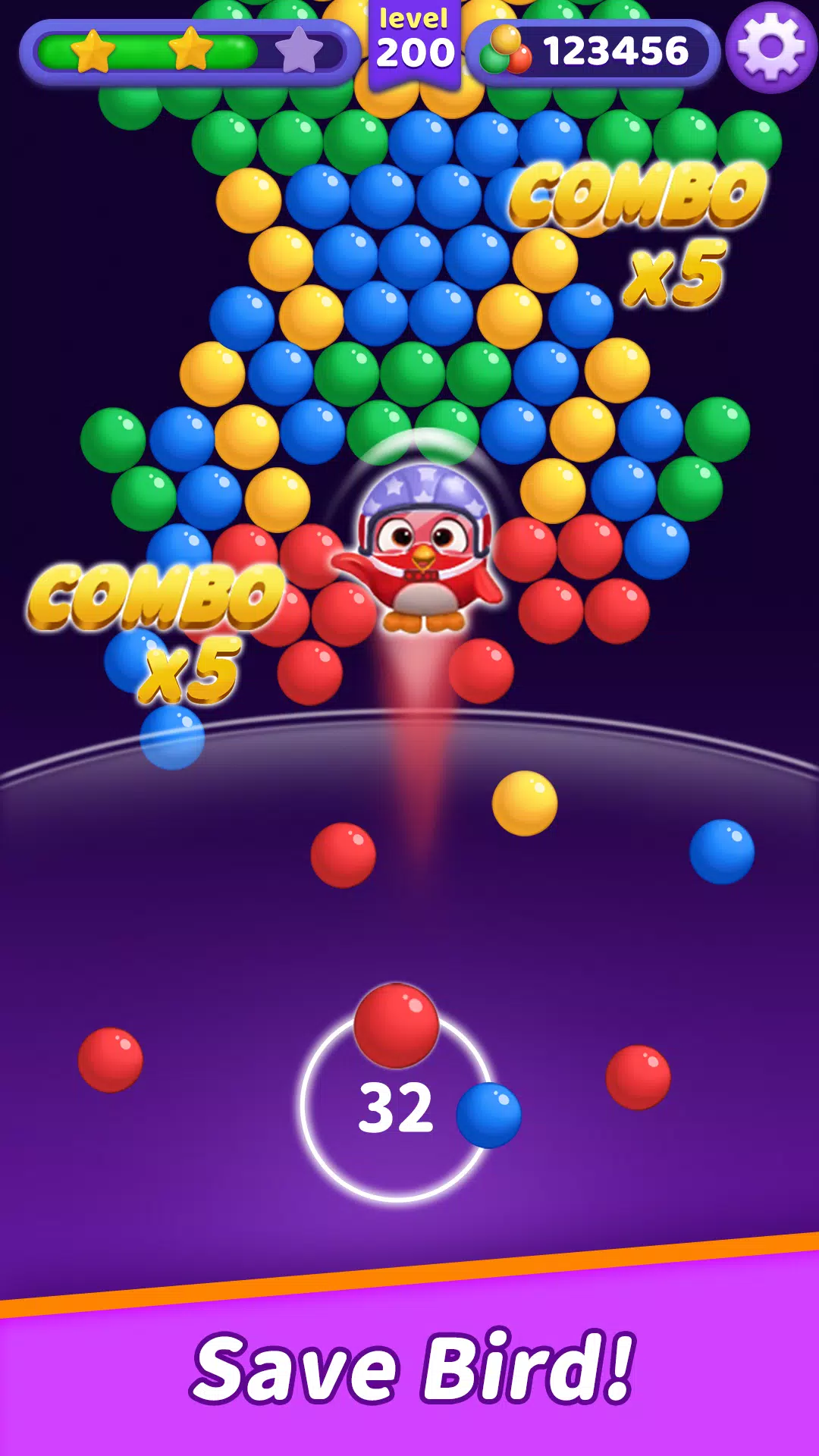 BubbleShooter Pop & Puzzle 스크린샷 4