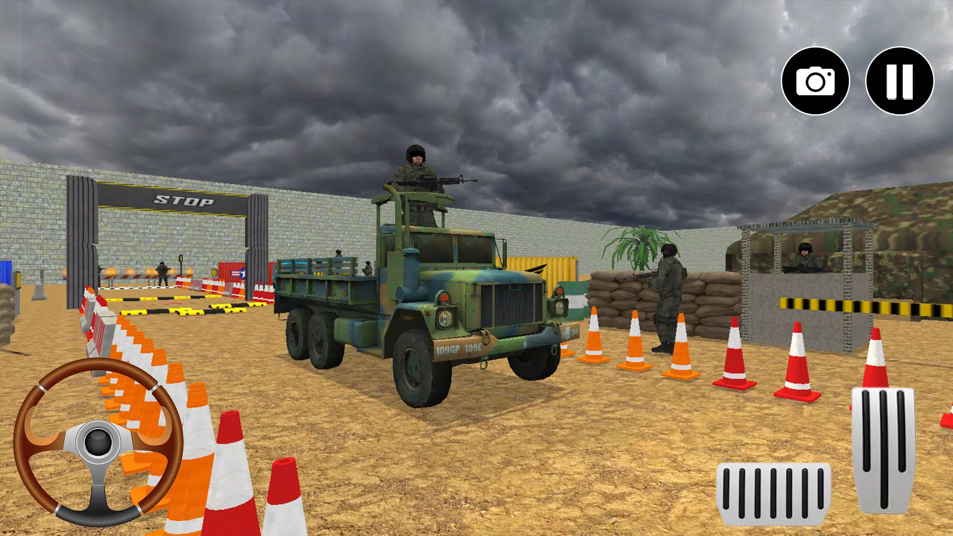 Army Truck Game Simulator 3D Screenshot 1