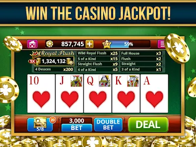 Video Poker Play Poker Offline स्क्रीनशॉट 1