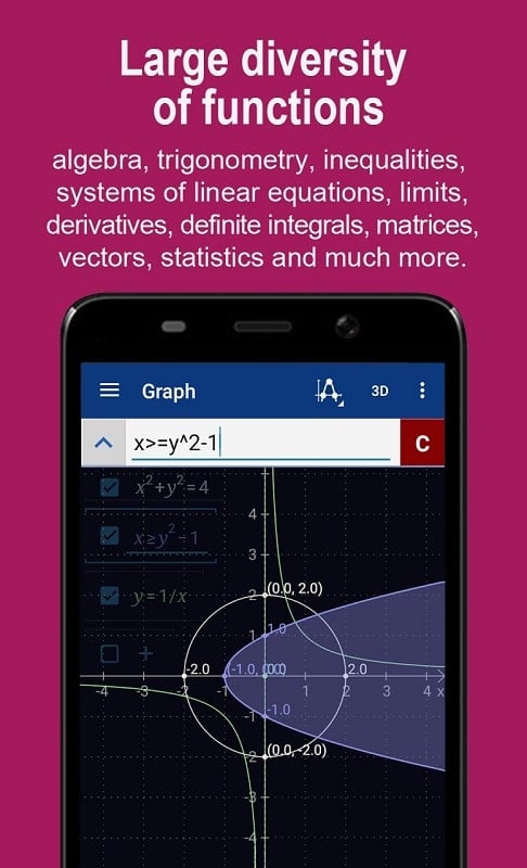 Graphing Calculator + Math PRO Capture d'écran 1