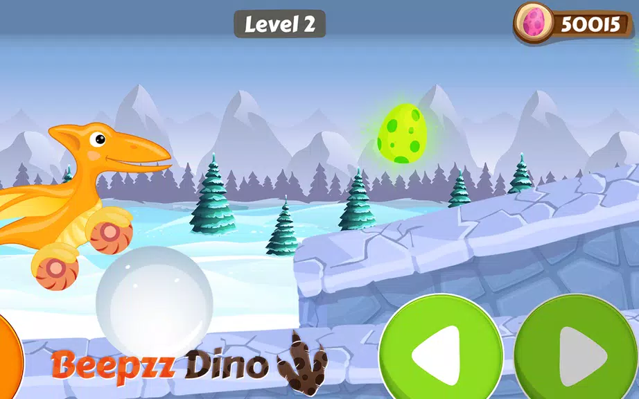 Car games for kids - Dino game Captura de pantalla 4