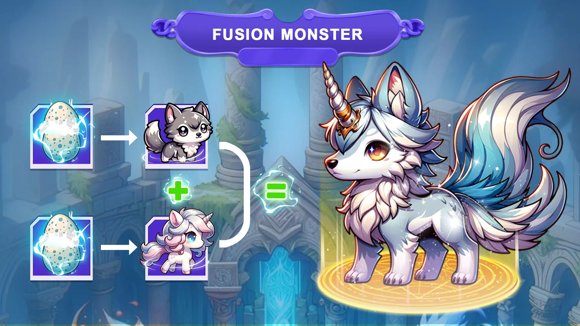 Master Fusion : Monster War Captura de tela 4