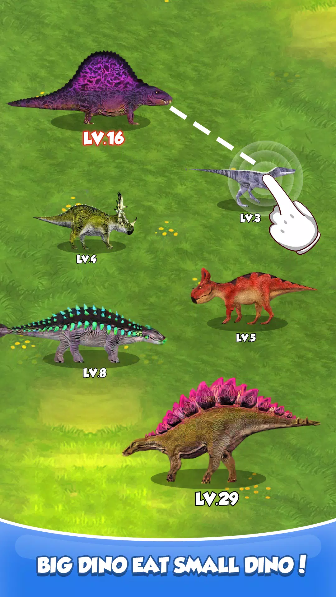 Merge Dino: Survival Monster Capture d'écran 2