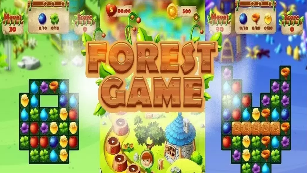 Fairy Forest - match 3 games應用截圖第4張