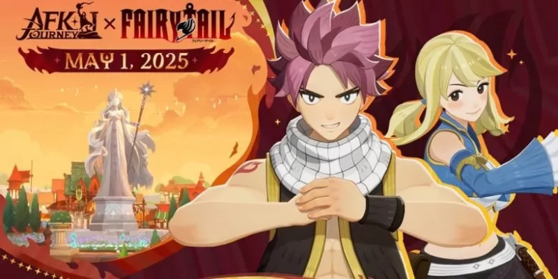 El crossover Fairy Tail llega a AFK Journey
