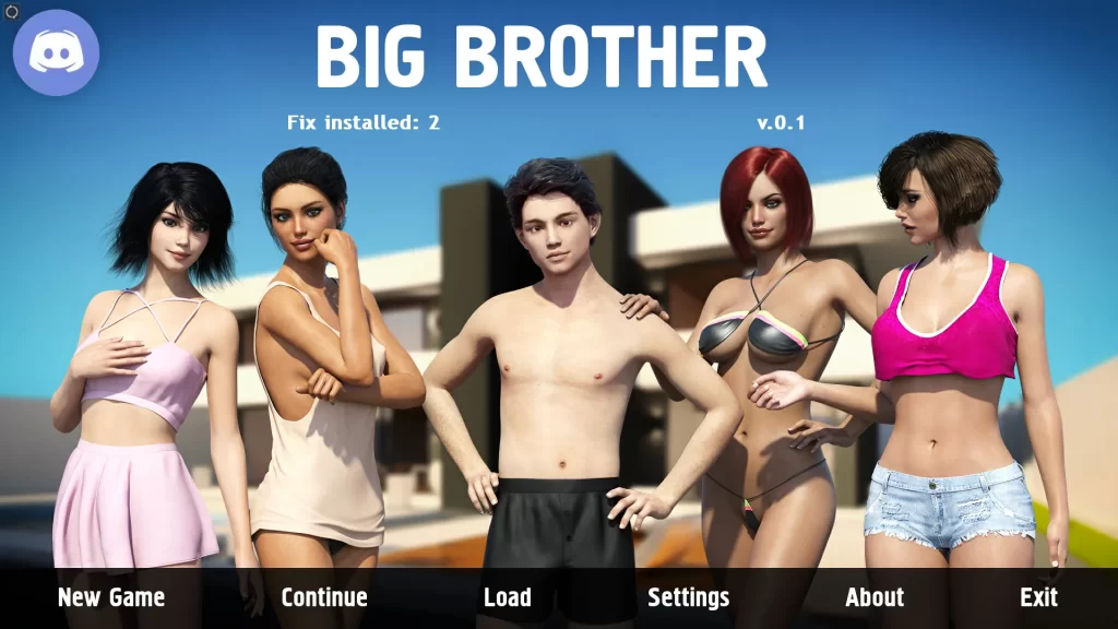 Big Brother: Ren’Py – Remake Story Capture d'écran 1