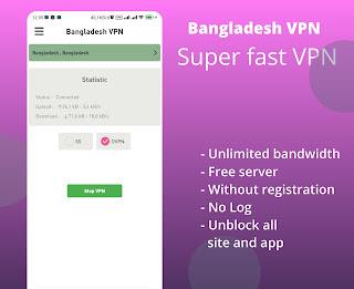 Bangladesh VPN - Secure Proxy 스크린샷 1