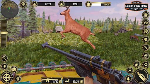 Jungle Deer Hunting Games 3D Screenshot 1