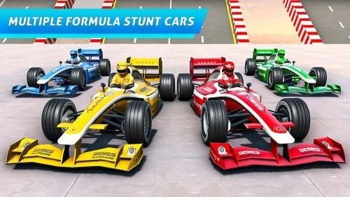 Formula Car Racing Stunts Ramp スクリーンショット 4