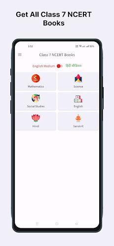 Class 7 NCERT Books Captura de tela 1