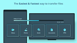 TV file transfer Captura de tela 4