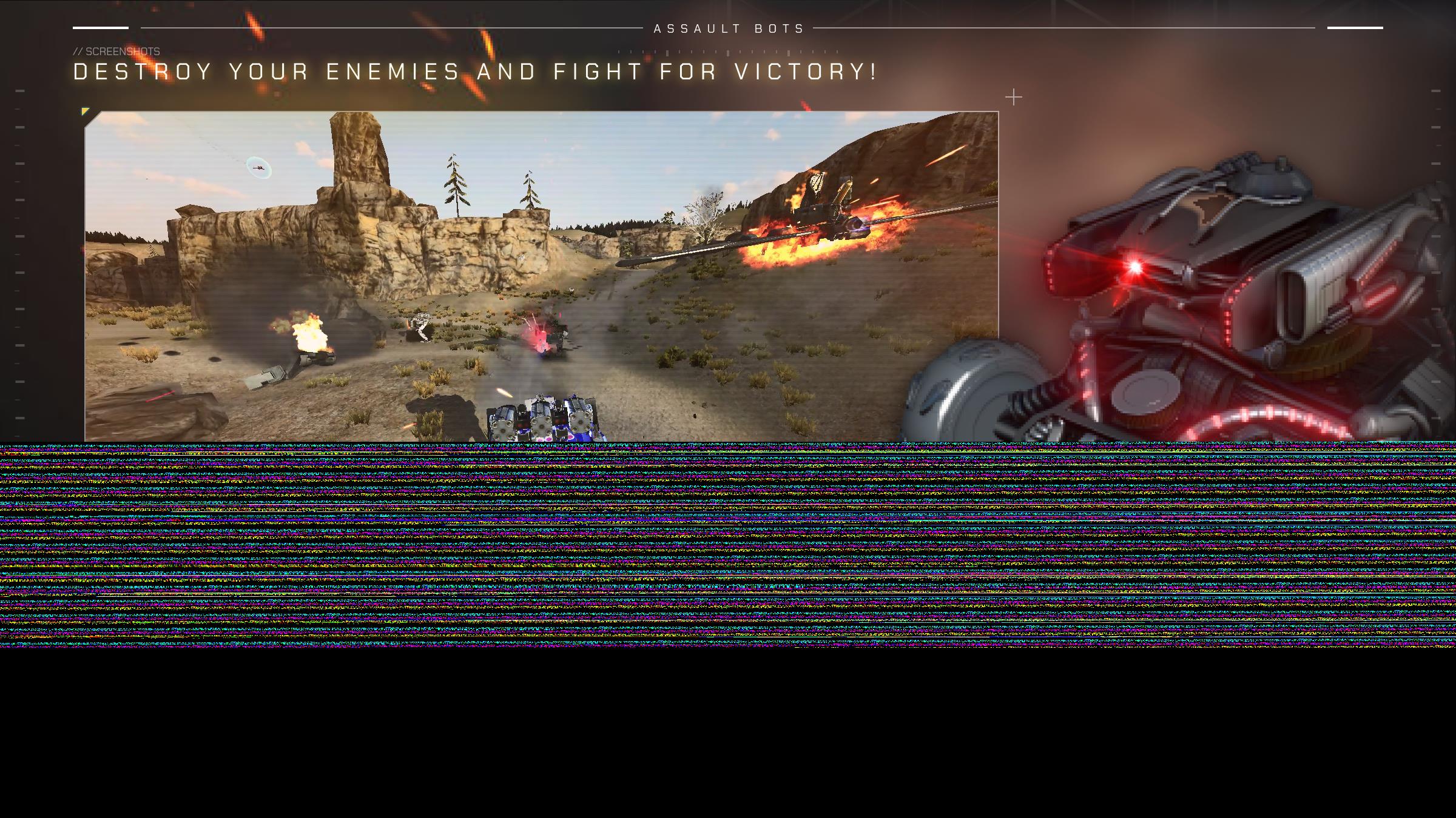 Assault Bots: Multiplayer スクリーンショット 1