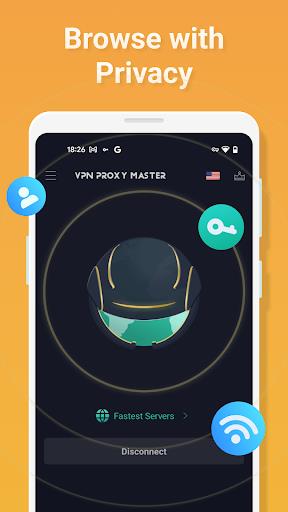 VPN Proxy Master - free unblock & security VPN Capture d'écran 3