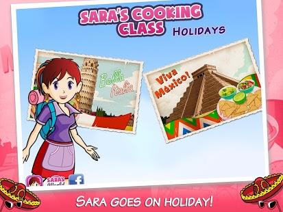 Sara’s Cooking Class: Vacation स्क्रीनशॉट 1